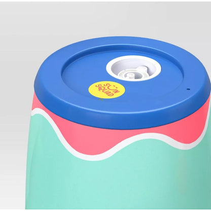 Set of 2 Sun Squad Cyclone Bubble Machine 4 Fl Oz Battery Operated Bright Colors Ages 3+