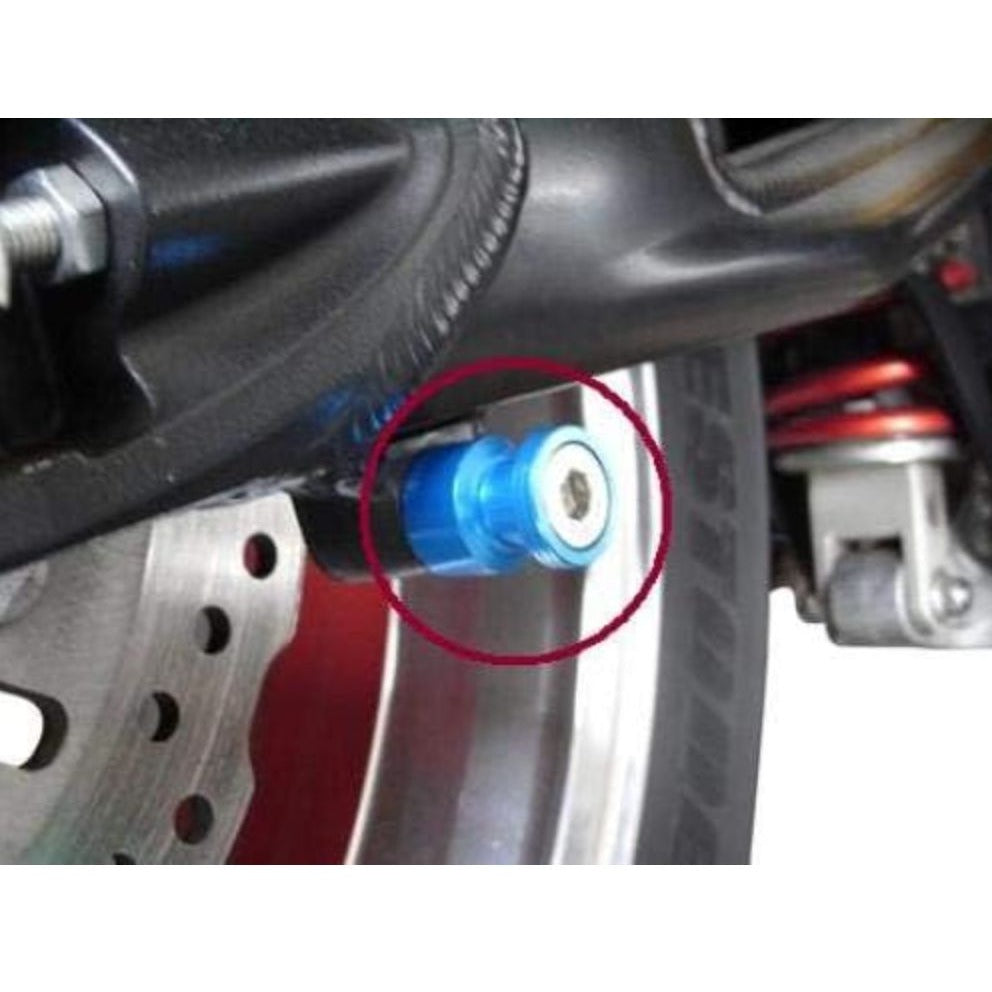 Keiti Motorcycle Swing Arm Spools Slider Red M8 BB-280R