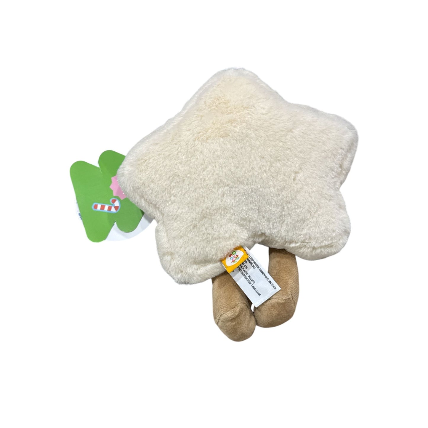 Giggle Scape Plush Smiling Snowflake Star With Legs 7" Soft Toy For Kids