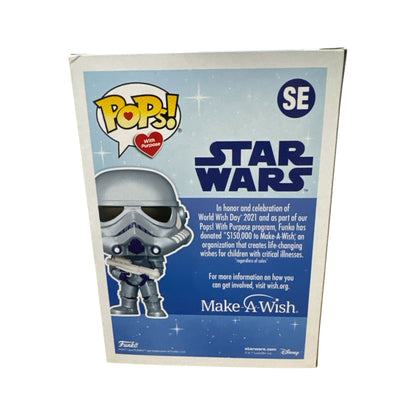 Funko Pop! Star Wars SE Stormtrooper Make-A-Wish Gamestop Exclusive Bobblehead Collectible