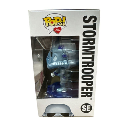Funko Pop! Star Wars SE Stormtrooper Make-A-Wish Gamestop Exclusive Bobblehead Collectible