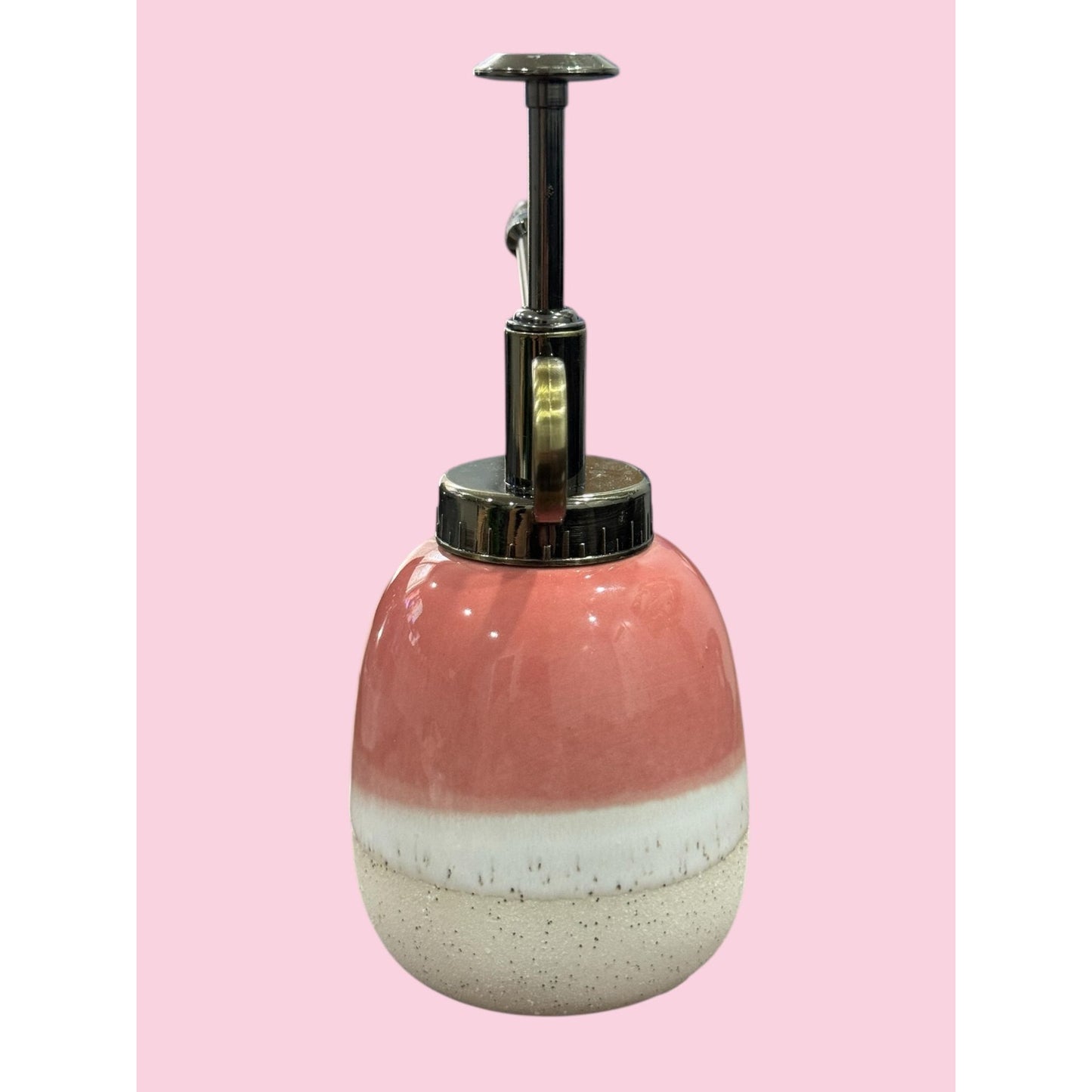 Good Little Garden Ceramic & Metal Plant Mister 2-Set - Pink Ombre - Indoor Gardening Sprayer - New