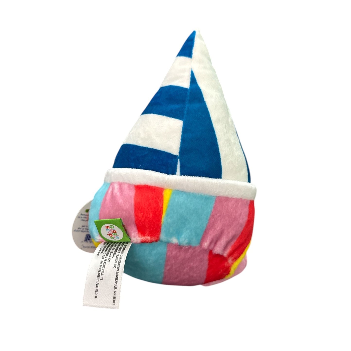 Giggle Scape Cone Plush Toy Multicolor Soft Stuffed Animal