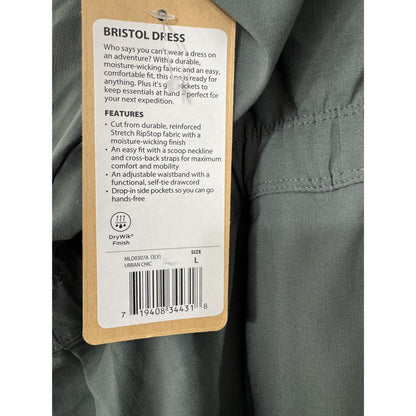 Marika Bristol Dress L Urban Chic DryWik Stretch Rip-Stop Fabric With Pockets