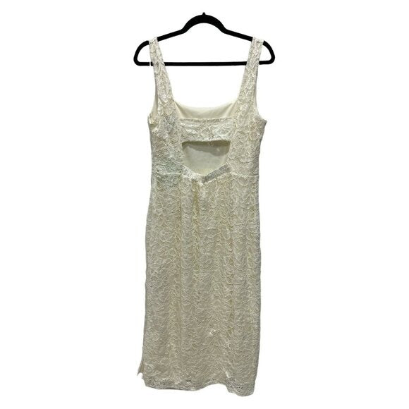SAM EDELMAN Women's Ivory Lace Dress 14