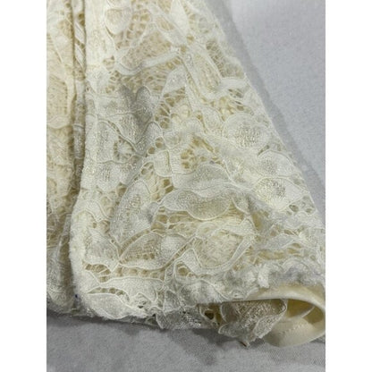 SAM EDELMAN Women's Ivory Lace Dress 14
