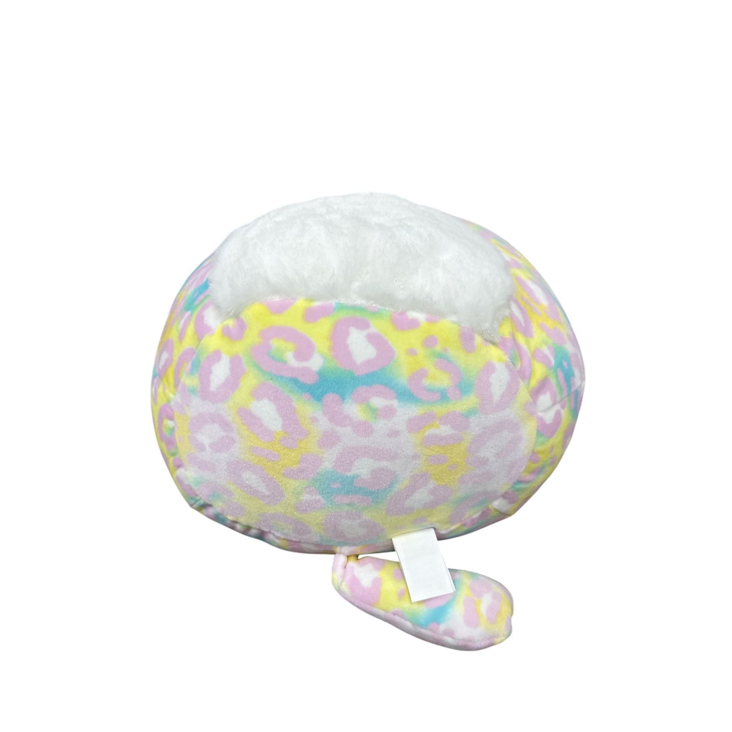 Squishmallows 12" Michaela The Multicolor Leopard Plush Toy With Pink Bow