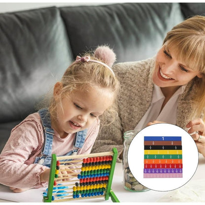1 Set Magnetic Fraction Tile Montessori Math Materials for Kids to Learn Fraction Equivalence Math