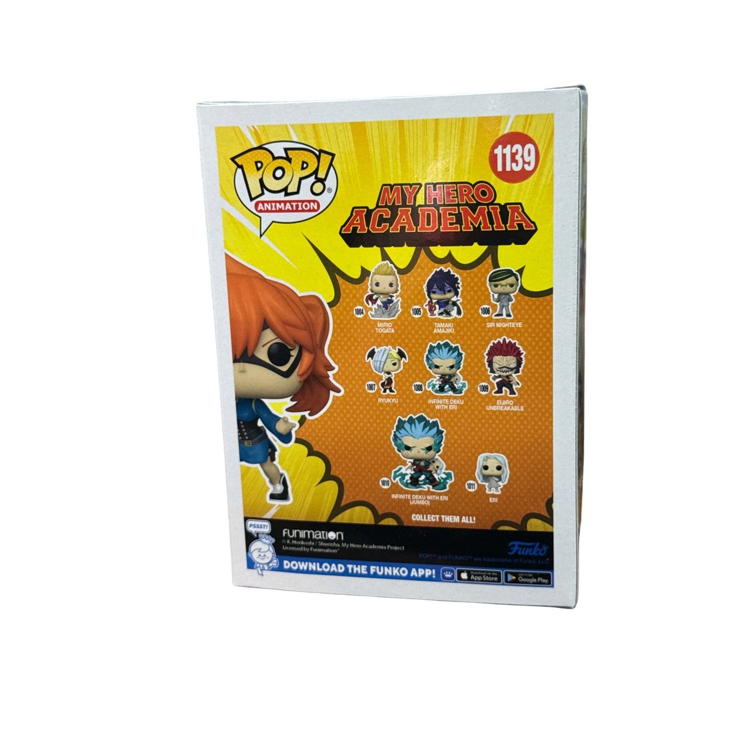 Funko Pop! Animation My Hero Academia Itsuka Kendo #1139 Hot Topic Exclusive