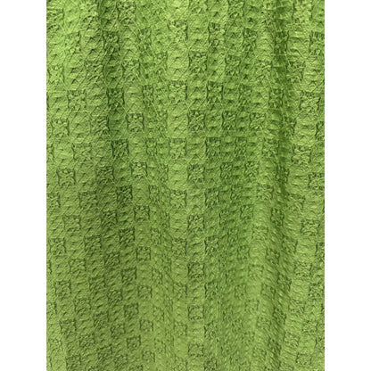 Topshop Green Sleeveless Lace Midi Dress With Strappy Back Design Size Small
