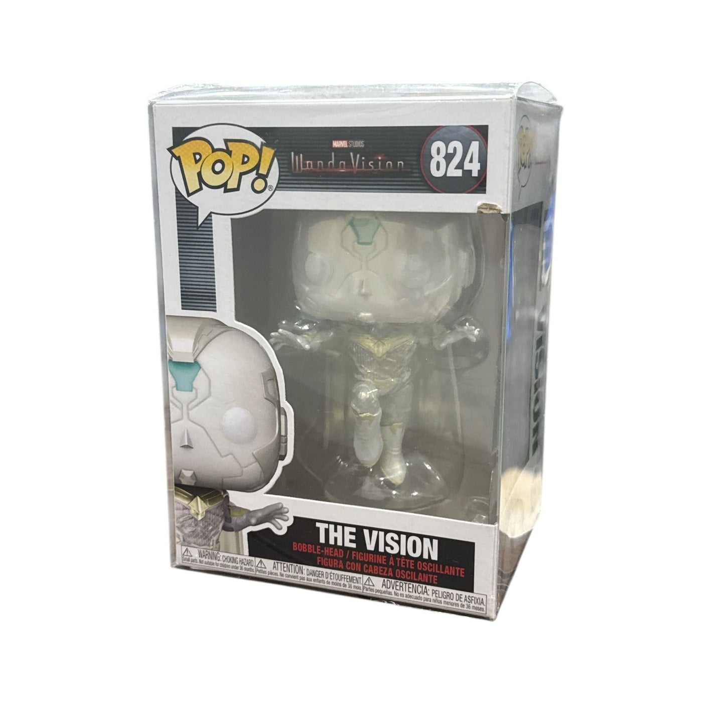 Funko Pop! Marvel WandaVision The Vision #824 Vinyl Bobblehead Collectible Figure New In Box