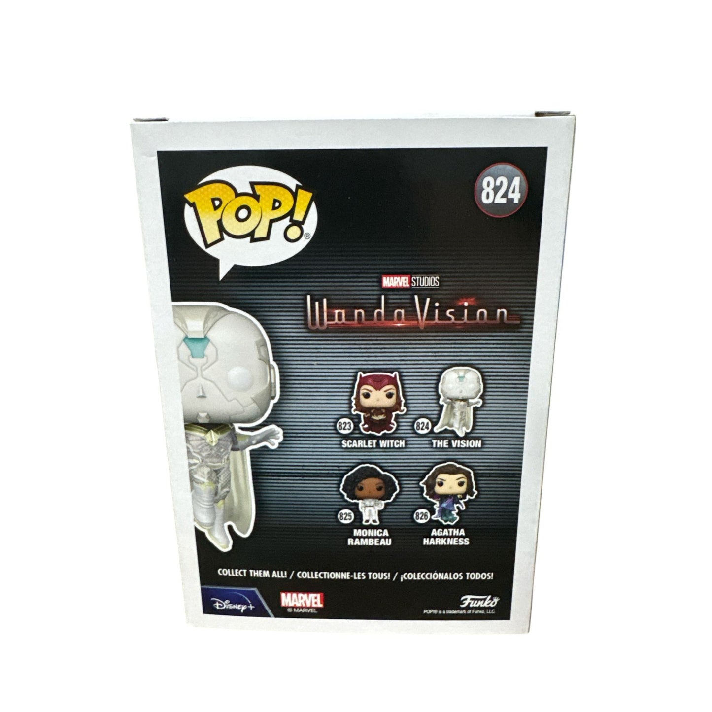 Funko Pop! Marvel WandaVision The Vision #824 Vinyl Bobblehead Collectible Figure New In Box