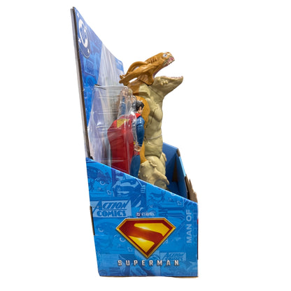 DC Superman Kaiju Slime Battle Action Figure Set With Slime Explosion