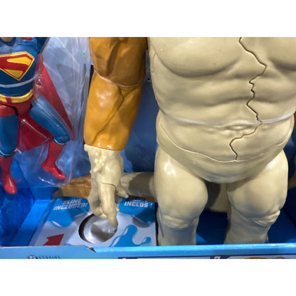 DC Superman Kaiju Slime Battle Action Figure Set With Slime Explosion