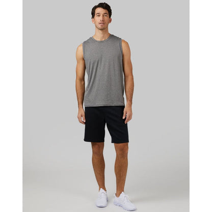 32 Degrees Men's Heather Gray Sleeveless Crew Neck Tank Top Small