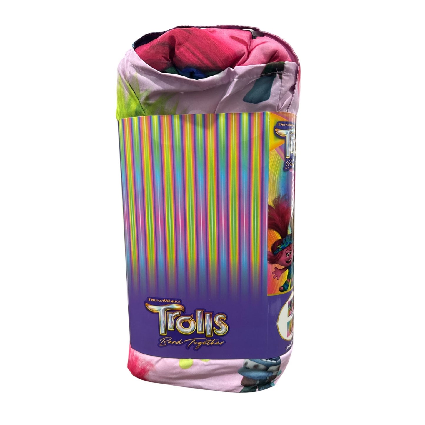 Trolls Band Together 2-Piece Reversible Comforter Set Twin/Full Size