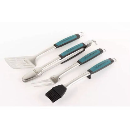 Char-Broil Comfort-Grip 4-Piece Stainless Steel BBQ Tool Set