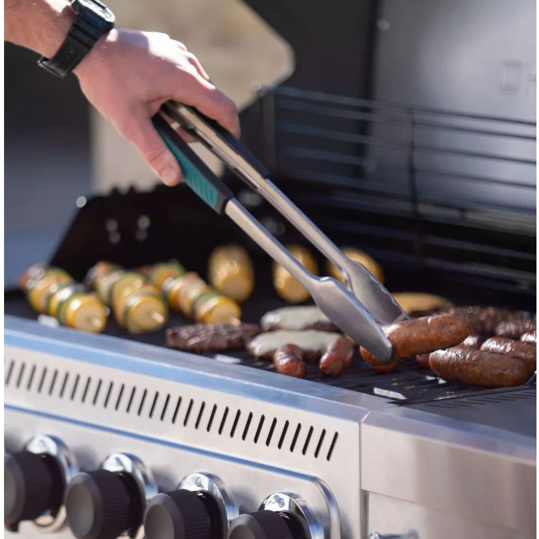 Char-Broil Comfort-Grip 4-Piece Stainless Steel BBQ Tool Set
