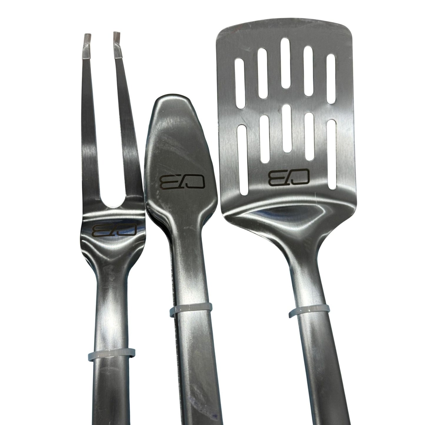 Char-Broil Comfort-Grip 4-Piece Stainless Steel BBQ Tool Set