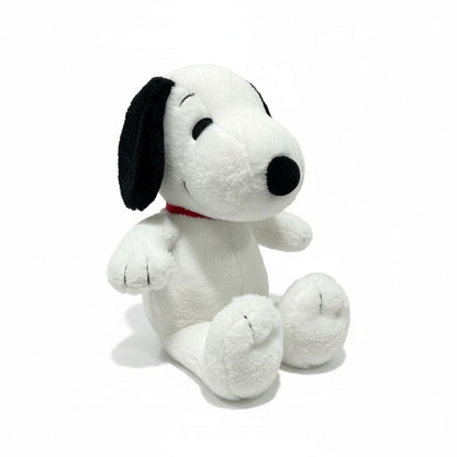 Peanuts Snoopy Plush Stuffed Animal Toy 2025 Edition Soft White & Black With Red Collar 12" Tall
