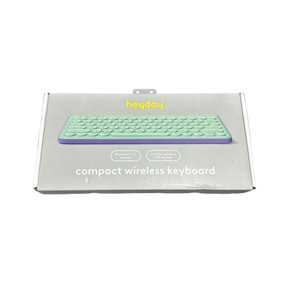 Set of 11 pcs Heyday Tech & Lifestyle Bundle: Wireless Keyboard, Charging Cables,  Mouse Pad, Vanity Mirror, Phone Pouch & More