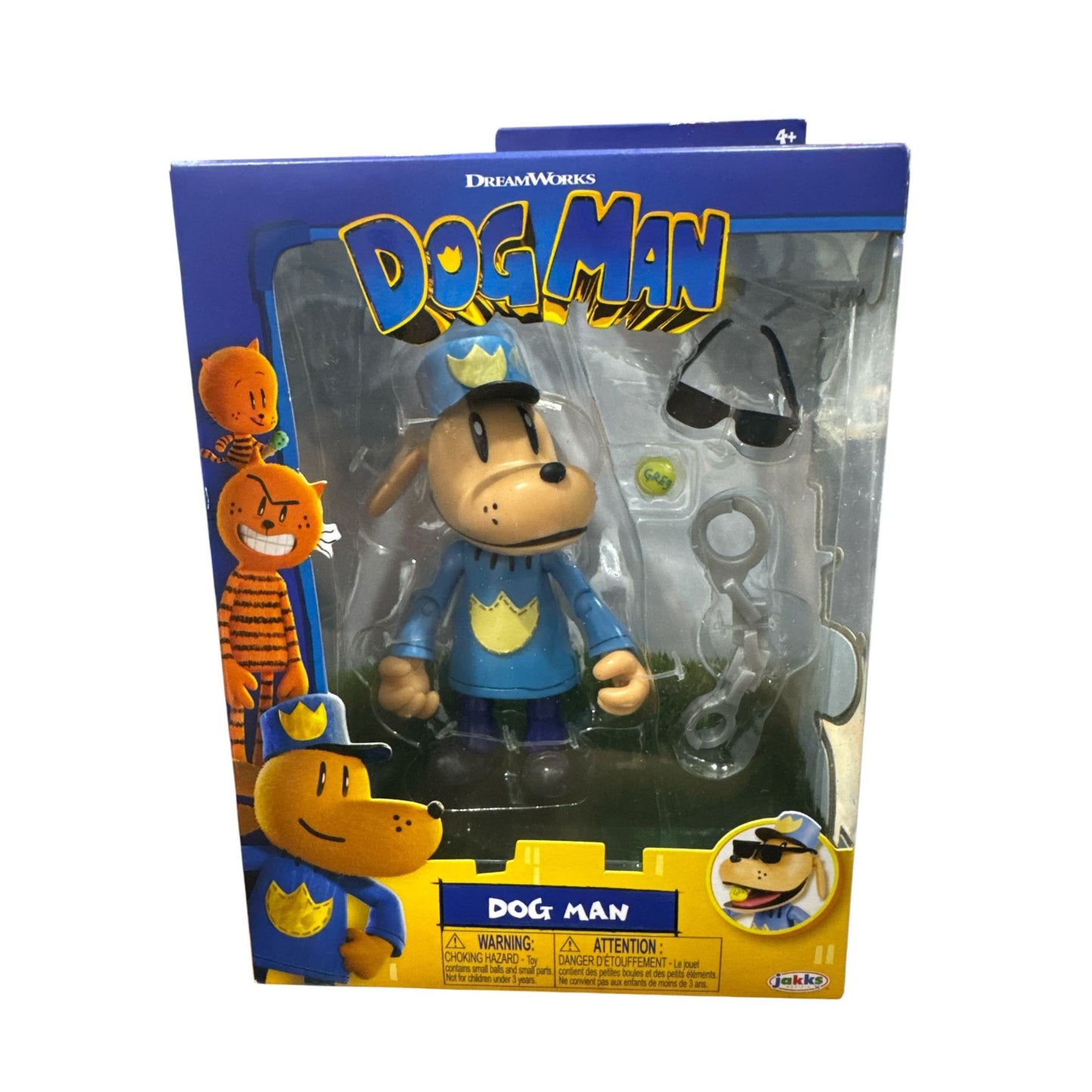 Dog Man DreamWorks Action Figure With Accessories By Jakks Pacific
