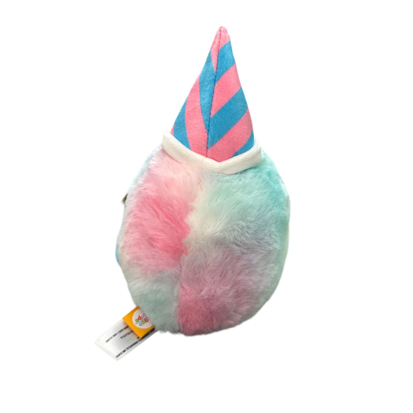 Gigglescape Party Hat Plush Toy Rainbow Colors Soft & Cuddly Gift