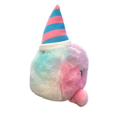 Gigglescape Party Hat Plush Toy Rainbow Colors Soft & Cuddly Gift