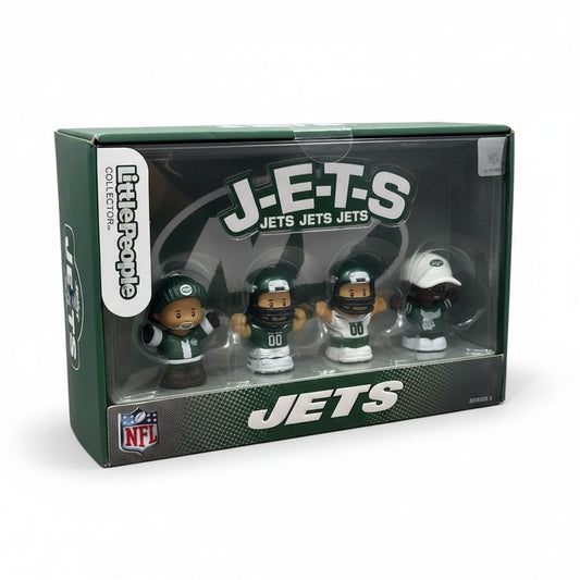 Little People Collector NFL Jets Series 1 Figures In Box