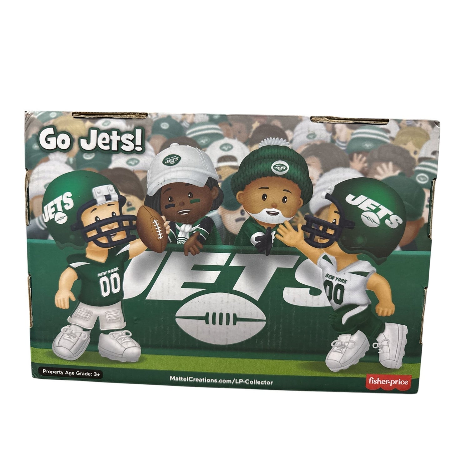 Little People Collector NFL Jets Series 1 Figures In Box