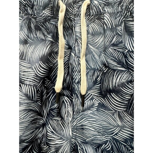 Nordstrom Rack Men's Recycled Polyester Swim Shorts With Drawstring Tropical Print Size S
