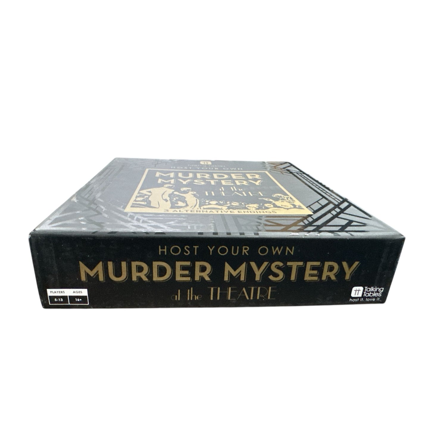 Host Your Own Murder Mystery At The Theatre 1920s Party Game With 3 Alternative Endings By Talking Tables