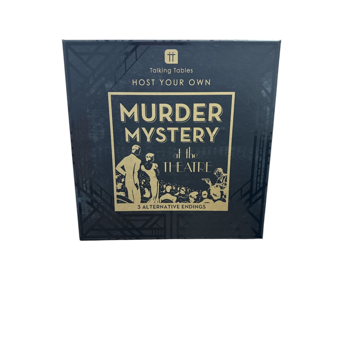 Host Your Own Murder Mystery At The Theatre 1920s Party Game With 3 Alternative Endings By Talking Tables