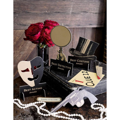 Host Your Own Murder Mystery At The Theatre 1920s Party Game With 3 Alternative Endings By Talking Tables