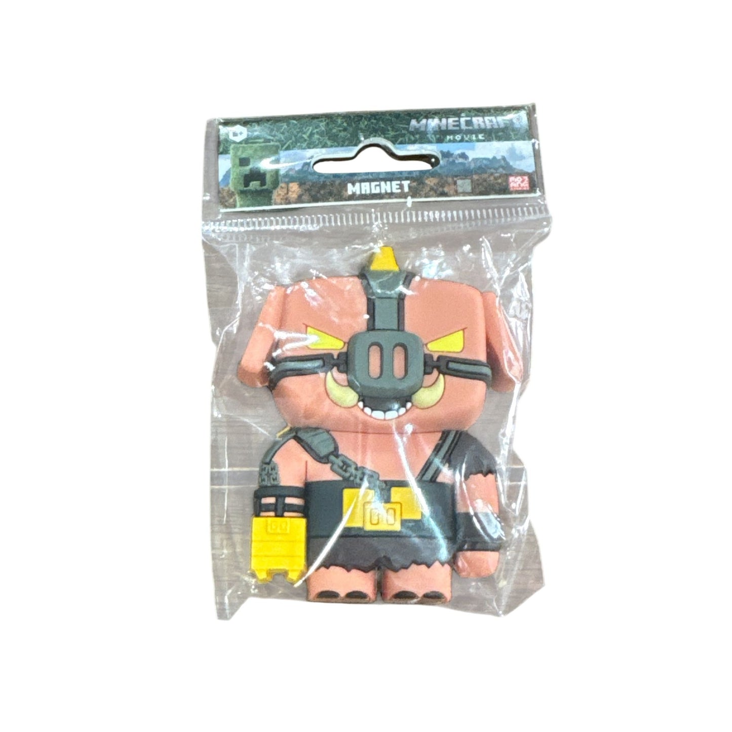 Minecraft Movie Great Hog Magnet Collectible By Monogram International