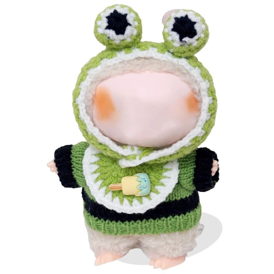 Doll Clothes Set For Plush Toys Includes Overalls, Knitwear & Accessories Fits 20cm Dolls