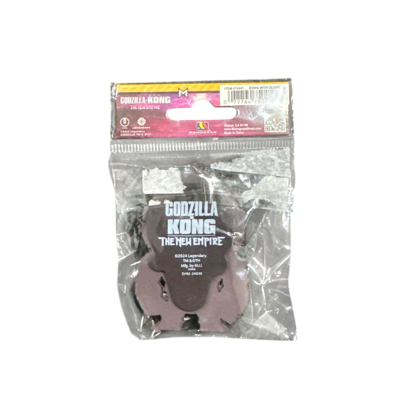 Godzilla X Kong The New Empire Magnet Featuring Kong With Glove - Officially Licensed Collectible Accessory