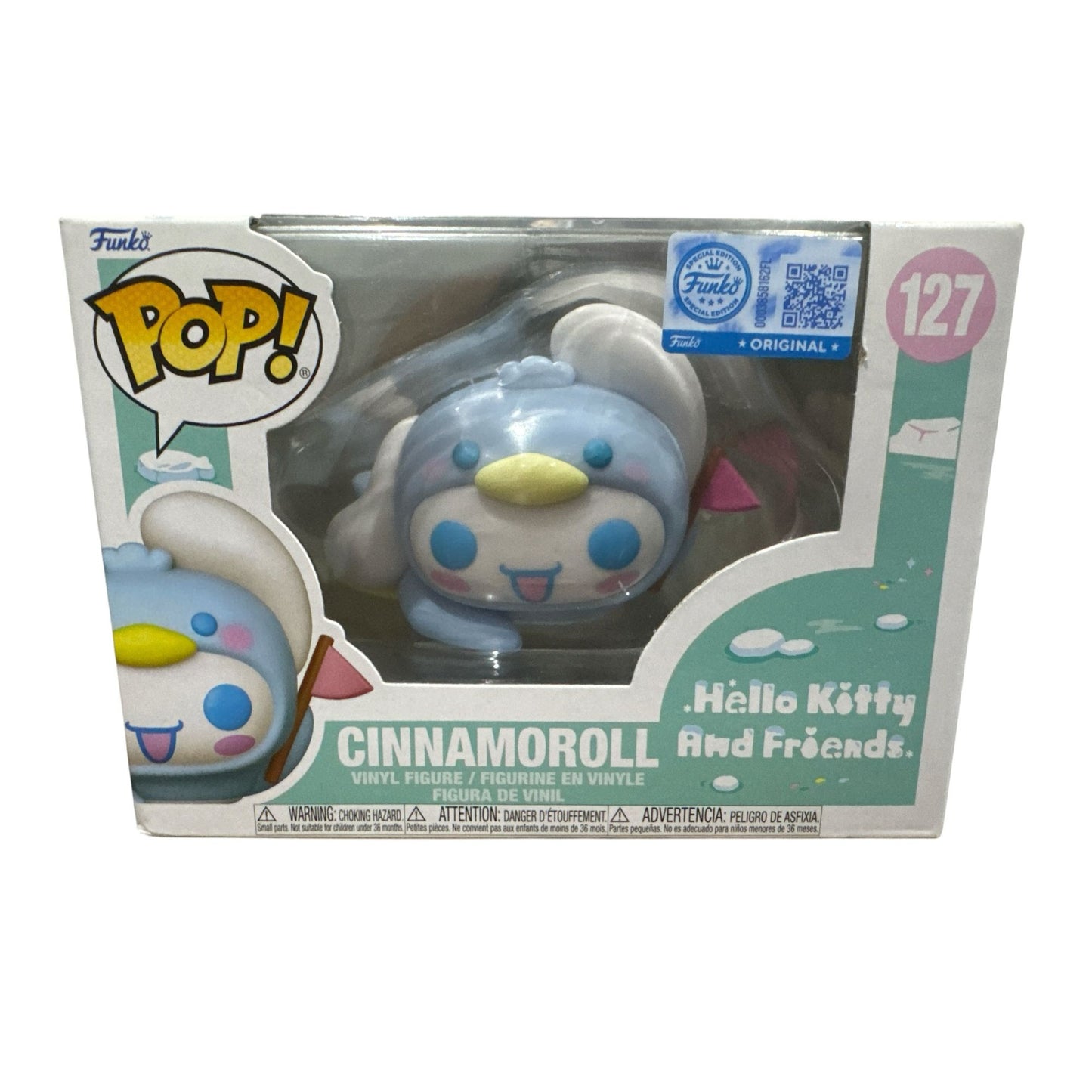 Funko Pop Hello Kitty & Friends Cinnamoroll Vinyl Figure #127 Collectible