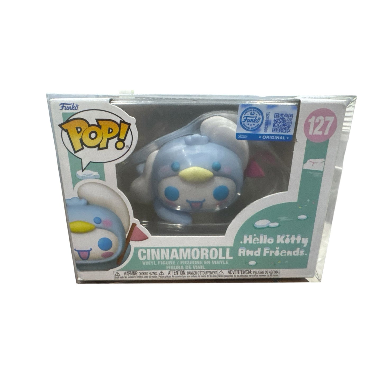 Funko Pop Hello Kitty & Friends Cinnamoroll Vinyl Figure #127 Collectible