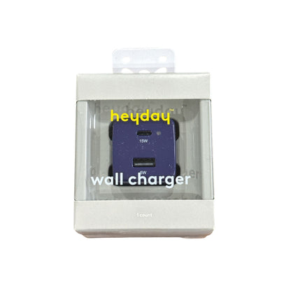 Tech Accessories - Heyday Wireless Earbuds, Wall Charger, USB-C Cable, Room Essentials Desk Lamp & Cable Labels Bundle