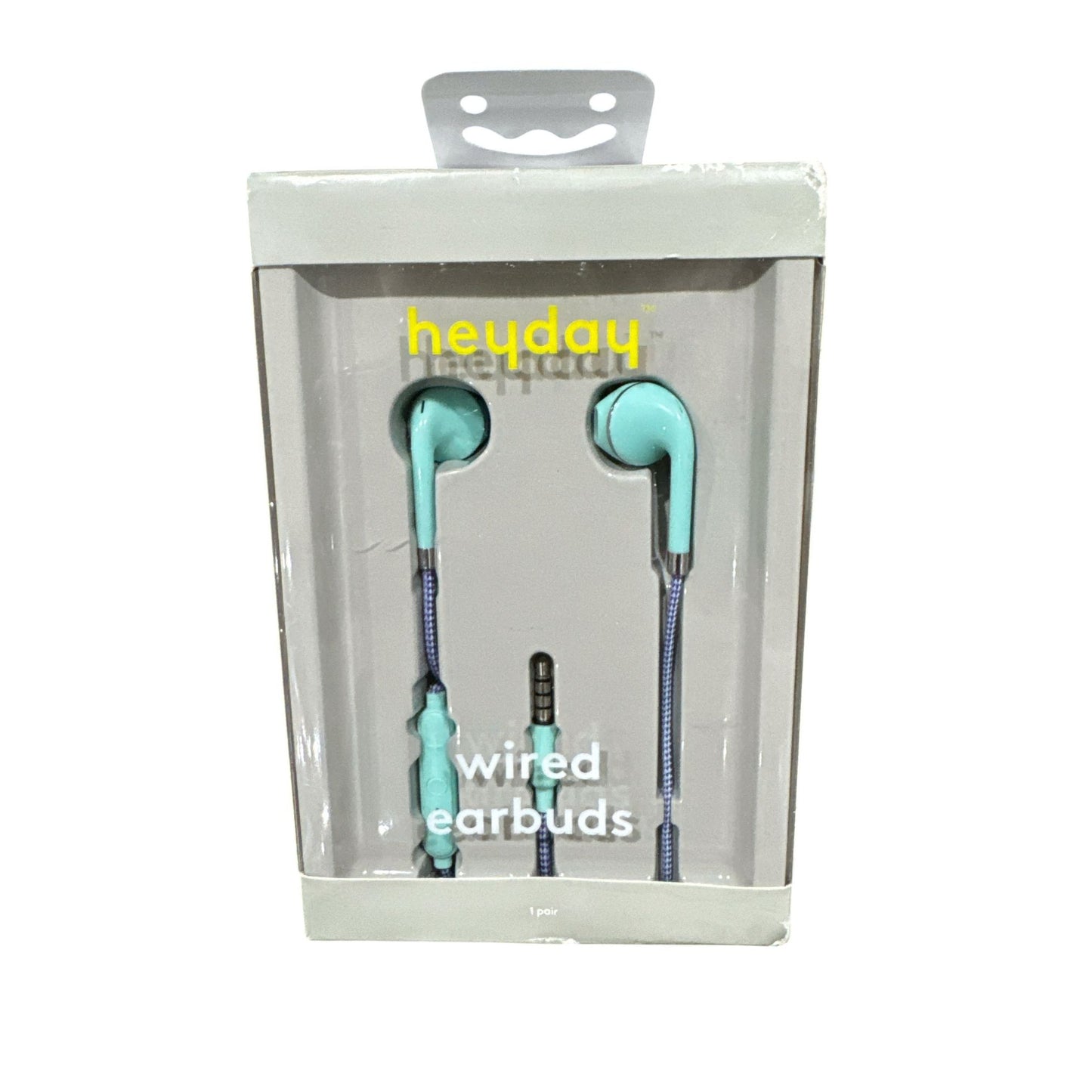 Heyday Wired Headphones, Wireless Keyboard, Mouse, Charging Cables, Earbuds & Wall Charger - Mint & Purple