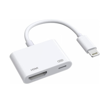 [Apple MFi Certified] Apple Lightning to HDMI Adapter for iPhone to TV