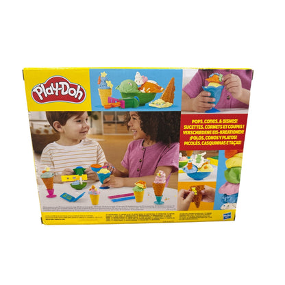 Play-Doh Ice Cream Party Playset With Tools & 6 Colors Ages 3+