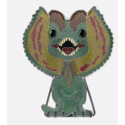 Funko Pop Pin Jurassic Park Dilophosaurus SE Enamel Pin With Removable Stand