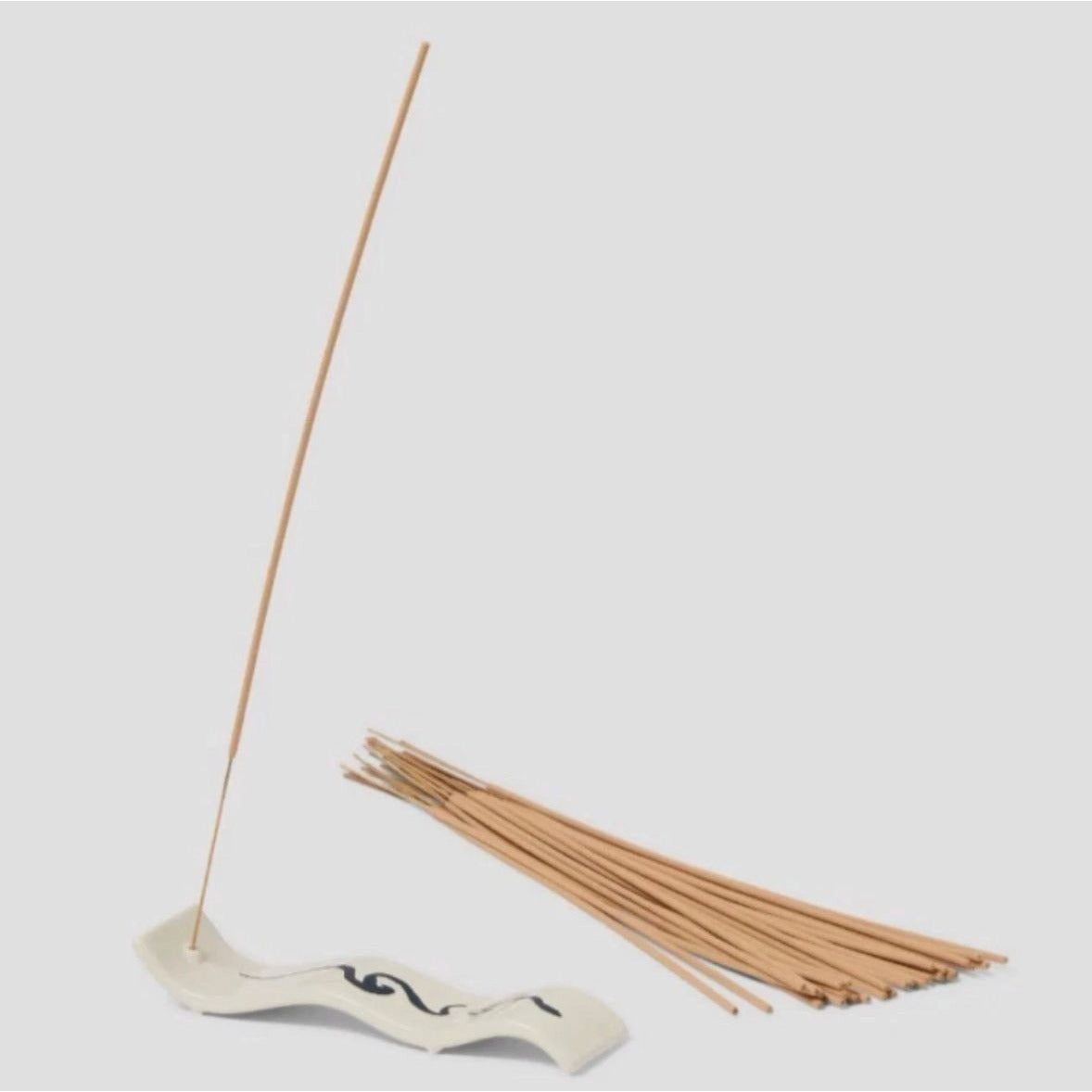 Palm Leaf & Citronella Incense Set With Holder By Threshold