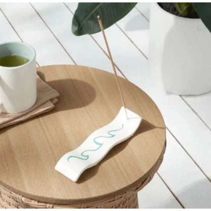 Palm Leaf & Citronella Incense Set With Holder By Threshold