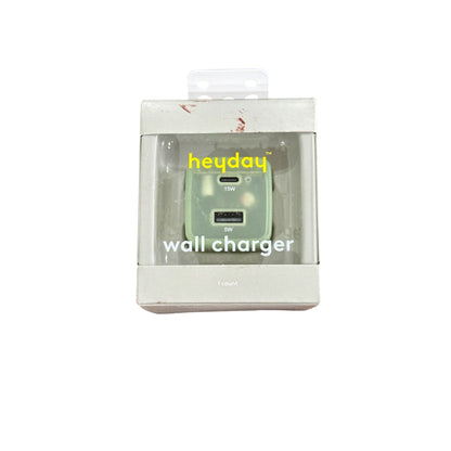 Tech Accessory-Heyday Wireless Mouse, Charging Cable, Wired & Wireless Earbuds, Wall Charger & Jewelry Storage Lamp