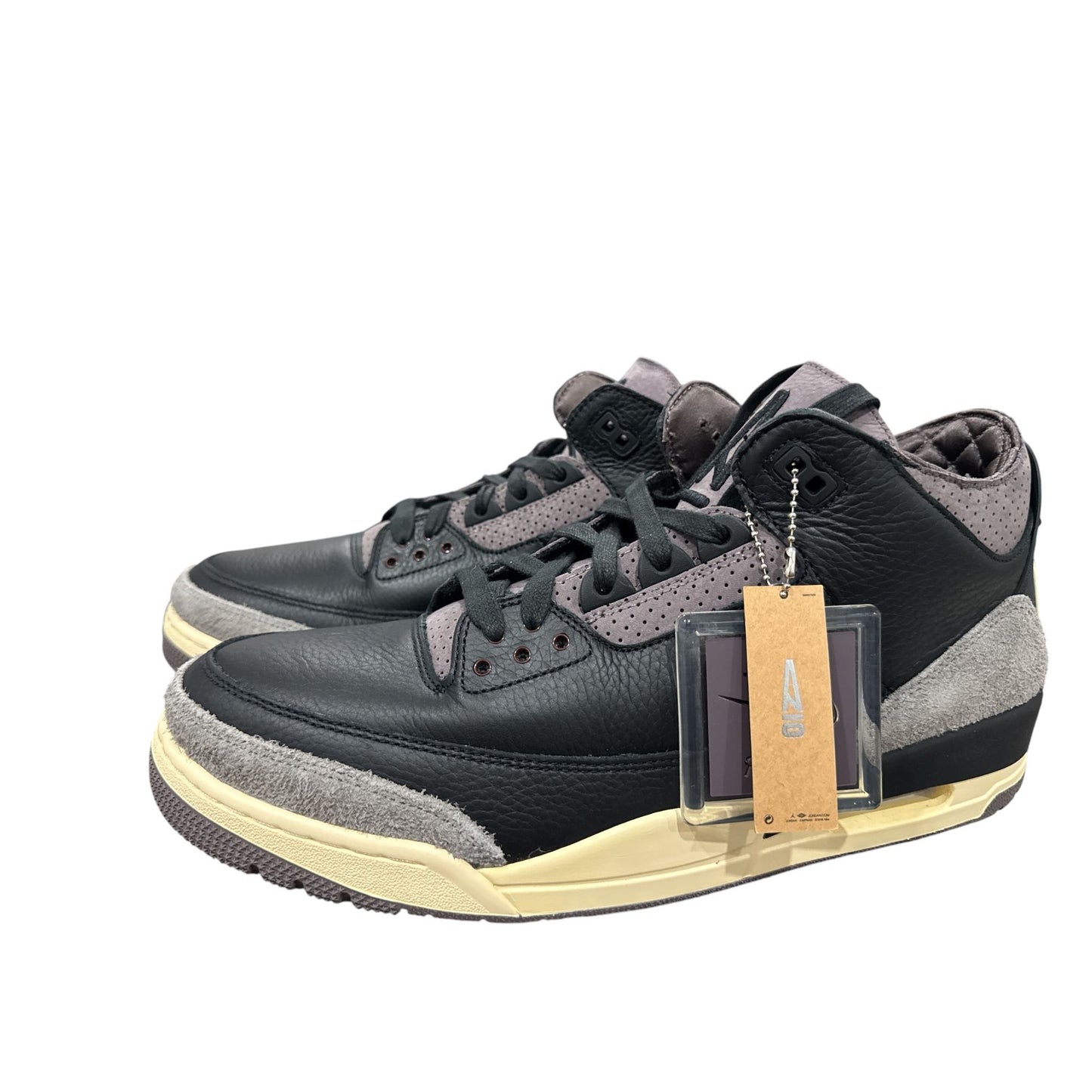 (WMNS) Air Jordan 3 Retro A Ma Maniere Black Violet Ore Mens Sneakers SIZE 14.5
