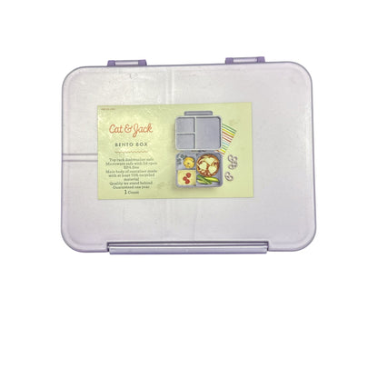 10 pcs. Back-To-School Supplies Bundle With Purple Backpack, Bento Lunch Box, Scissors, Ruler, Folder, Marker & Accessories