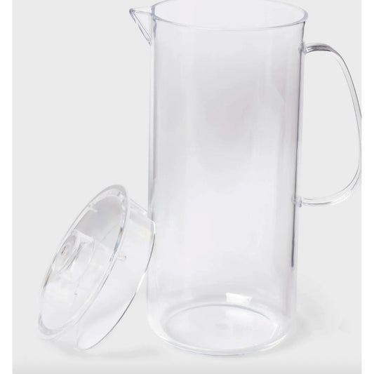 Sun Squad - 19oz Beverage Pitcher Set, Lightweight & Durable for Indoor/Outdoor Use